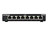 Netgear GS308 Ethernet Switch - 8 Ports - Gigabit Ethernet - 10/100/1000Base-T - 2 Layer Supported - Twisted Pair - GS308300PAS 1 thumbnail image