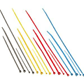 C2G 6in Nylon Cable Ties - Blue - 100pk - Blue - 100 Pack 1 thumbnail image