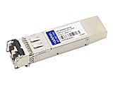 AddOn MSA Compliant 10GBase-SR SFP+ Transceiver - SFP+ transceiver module - 10 GigE - 10GBase-SR - LC multi-mode - up to 984 ft - 850 nm 1 thumbnail image