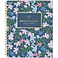 Simplified by Emily Ley for AT-A-GLANCE® Academic 2025-2026 Weekly Monthly Planner, Petite Floral, Large, 8 1/2" x 11" 1 thumbnail image