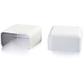 C2G Wiremold Uniduct 2900 Blank End Fitting - White - End Fitting - White - Polyvinyl Chloride (PVC) 1 thumbnail image