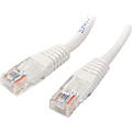 StarTech.com 2 ft White Molded Cat5e UTP Patch Cable  - 2ft Cat5e Patch Cable - 2ft Cat 5e Patch Cable - 2ft Cat5e Patch Cord - 2ft Molded Patch Cable - 2ft RJ45 Patch Cable