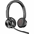 Poly Savi 7300 Office 7320 Headset - Stereo - Wireless - DECT 6.0 - 590 ft - 20 Hz to 20 kHz - Over-th - 7S429AAABA 1 thumbnail image