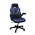 Respawn Racing Style Ergonomic Bonded Leather Computer Gaming Chair, Blue 1 thumbnail image