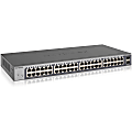Netgear 48-port Gigabit Smart Managed Plus Switch with 2 SFP Ports (GS750E) - 48 Ports - Manageable - 2 Layer Supported - Modular - 2 SFP Slots - 30 W Power Consumption - Twisted Pair, Optical Fiber - Rack-mountable - Lifetime Limited Warranty 1 thumbnail image