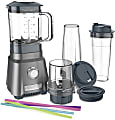 Cuisinart™ Hurricane Compact Juicing Blender, 13-15/16” x 7-1/2”, Gunmetal