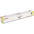 Canon GPR-33 Original Toner Cartridge - Laser - 52000 Pages - Yellow - 1 Each 1 thumbnail image