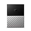 Western Digital® My Passport™ Ultra Portable External Hard Drive, 1TB, WDBTLG0010BGY-WESN, Black/Silver