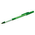 Paper Mate® Write Bros.® Grip Ballpoint Stick Pens, Medium Point, 1.0 mm, Green Barrel, Green Ink, Pack Of 12