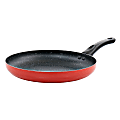 Oster Luneta Aluminum Non-Stick Frying Pan, 11-1/2", Red 1 thumbnail image
