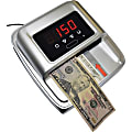 MMF Compact Counterfeit Detector - Ultraviolet, Magnetism, Infrared - Silver - 1 Each 1 thumbnail image