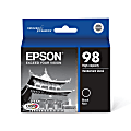 Epson® 98 Claria® Black High-Yield Ink Cartridge, T098120-S 1 thumbnail image