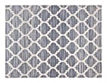 Anji Mountain Mitte Rug’d Chair Mat, 1/2"H x 40”W x 54”D, Gray/Beige 1 thumbnail image