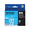 Epson® 99 Claria® Cyan Ink Cartridge, T099220-S