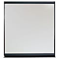 Quartet® Connectables® Porcelain Dry-Erase Board, Graphite Frame, 48" x 48"