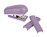 Office Depot® Brand Mini Stapler, Purple 1 thumbnail image
