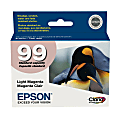 Epson® 99 Claria® Light Magenta Ink Cartridge, T099620-S