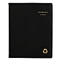 AT-A-GLANCE® Recycled Academic Weekly/Monthly Appointment Book/Planner, 8-1/4" x 11", 100% Recycled, Black, July 2020 to June 2021, 70957G05