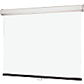Draper Luma 2 Manual Wall and Ceiling Projection Screen - 60" x 80" - Fiberglass Matt White - 100" Diagonal