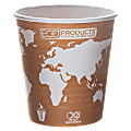 Eco-Products World Art Hot Beverage Cups, 10 Oz, Orange, Carton Of 1,000 1 thumbnail image