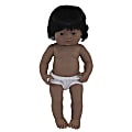 Miniland Educational Anatomically Correct 15" Baby Doll, Hispanic Girl