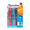 Paper Mate® InkJoy™ Retractable Gel Pens, Medium Point, 0.7 mm,&nbsp;Assorted Barrel Colors, Assorted Ink Colors, Pack Of 6