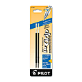 Pilot® Ballpoint Pen Refills, Fits Dr. Grip & All Pilot® Retractable Ballpoint Pens, Medium Point, 1.0 mm, Blue, Pack Of 2