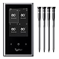 Typhur® Sync Quad 4-Probe Wireless Meat Thermometer, 6-1/8”H x 3-7/16”W x 1-1/8”D, Gray 1 thumbnail image