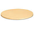 HON® 65% Recycled Round Hospitality Table Top, 30"W, Natural Maple