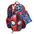 Bioworld Marvel Spider-Man 5-Piece Backpack Set, Black/Blue/Red 1 thumbnail image