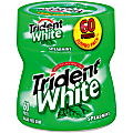 Trident® White Spearmint Gum Bottles, 3.1 Oz, Pack Of 4
