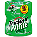 Trident® White Spearmint Gum Bottles, 3.1 Oz, Pack Of 4 1 thumbnail image