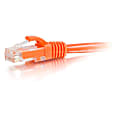 C2G-8ft Cat5e Snagless Unshielded (UTP) Network Patch Cable - Orange