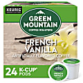Green Mountain Coffee® Single-Serve Coffee K-Cup® Pods, French Vanilla, Carton Of 24