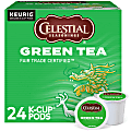 Celestial Seasonings® Single-Serve K-Cup® Pods, Green Tea, Box Of 24 1 thumbnail image