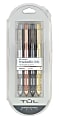 TUL® Metallic Retractable Gel Pens, Medium Point, 0.8 mm, Assorted Metallic Barrel Colors, Assorted Ink Colors, Pack Of 4 Pens 1 thumbnail image