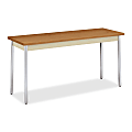 HON® Utility Table, 60" x 20" x 29", Harvest/Putty