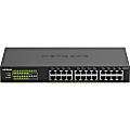 Netgear GS324P Ethernet Switch - 24 Ports - 2 Layer Supported - Twisted Pair - Rack-mountable, Desktop - 3 Year Limited Warranty