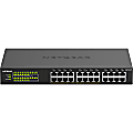 Netgear GS324P Ethernet Switch - 24 Ports - 2 Layer Supported - Twisted Pair - Rack-mountable, Desktop - 3 Year Limited Warranty 1 thumbnail image