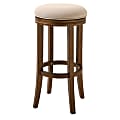 New Ridge Home Goods Victoria Swivel Bar Stool, Honeysuckle/Cream 1 thumbnail image