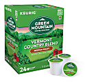 Green Mountain Coffee® Single-Serve Coffee K-Cup® Pods, Vermont Country Blend®, Carton Of 24