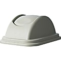 Rubbermaid® Commercial 28-Quart Wastebasket Lids, 6-1/4"H x 20-3/16"W x 20-3/16"D, Beige, Set Of 6 Lids 1 thumbnail image