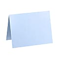 LUX Folded Cards, A7, 5 1/8" x 7", Baby Blue, Pack Of 250
