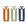 U Brands® Oval Headphones Cord Caterpillar Wraps, 1/8”, Assorted Colors, Set Of 3 Wraps, 7145U06-24 1 thumbnail image