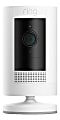 Ring Stick Up HD Battery-Powered Wireless Indoor/Outdoor Security Camera, White