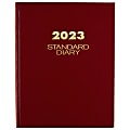 AT-A-GLANCE Standard Diary 2023 RY Daily Diary, Red, Medium, 7 1/2" x 9 1/2" 1 thumbnail image