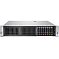 HP ProLiant DL380 G9 2U Rack Server - 1 x Intel Xeon E5-2609 v3 Hexa-core (6 Core) 1.90 GHz - 8 GB Installed DDR4 SDRAM - 12Gb/s SAS Controller - 0, 1, 5 RAID Levels - 500 W 1 thumbnail image
