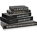 Netgear S350 GS308TP Ethernet Switch - 8 Ports - Manageable - 4 Layer Supported - Modular - 2 SFP Slots - Twisted Pair, Optical Fiber - Desktop, Under Table, Wall Mountable - 5 Year Limited Warranty 1 thumbnail image