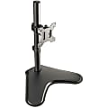 SIIG Height Adjustable Single Monitor Desk Stand - Mounting kit (desk stand) - for LCD display - steel - black - screen size: 13"-32"