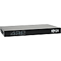 Tripp Lite 32-Port Cat5 IP KVM Switch 1 Local 4 Remote User 1URM Rackmount - 32 Computer(s) - 1 Local User(s) - 4 Remote User(s) - 1920 x 1080 - 36 x Network (RJ-45) - 2 x USB1 x VGA - Rack-mountable - 1U 1 thumbnail image